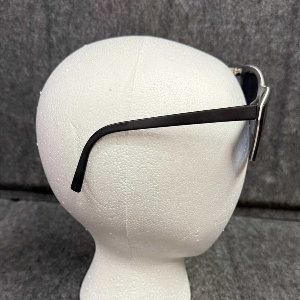 Warby Parker Black Sunglasses with Blue Lenses
